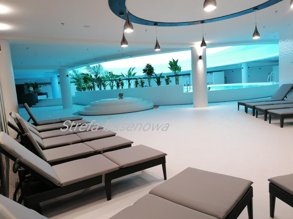 Szczecin Hanza Tower Apartment-Basen Εξωτερικό φωτογραφία